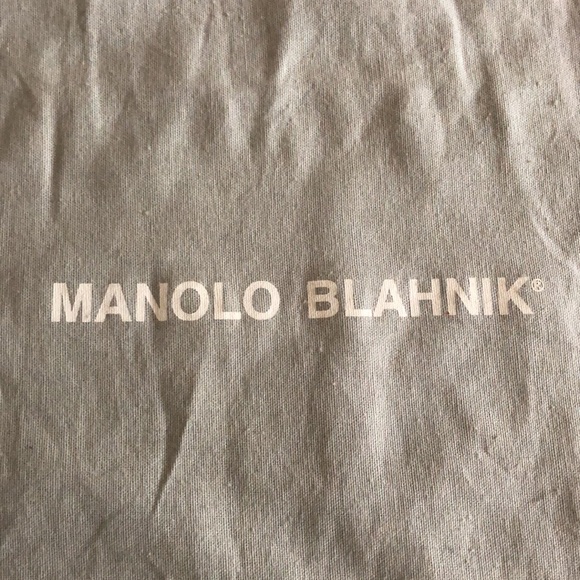 10.5x13.5” Manolo Blahnik Dust Bag - Picture 2 of 9